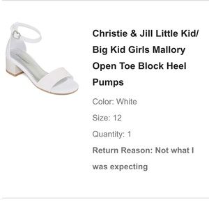 Girls Block Sandal